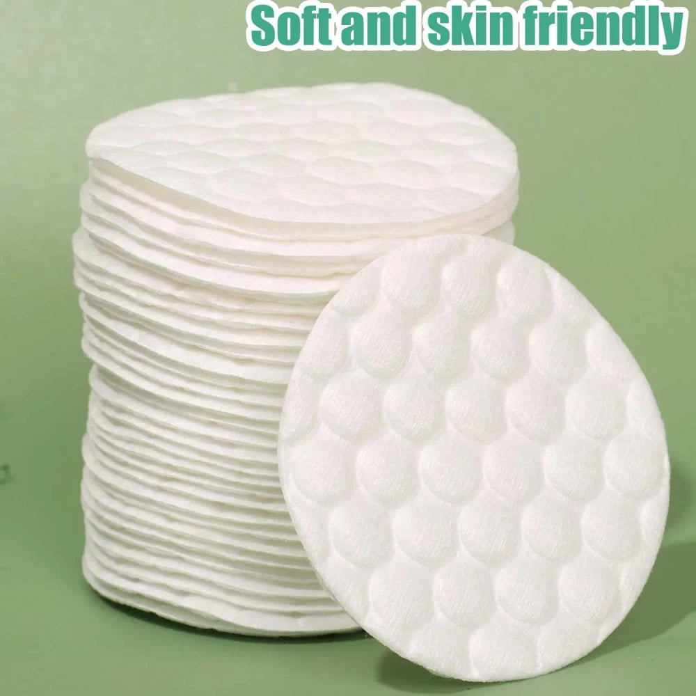Soft Disposable Cotton Cleansing Pads