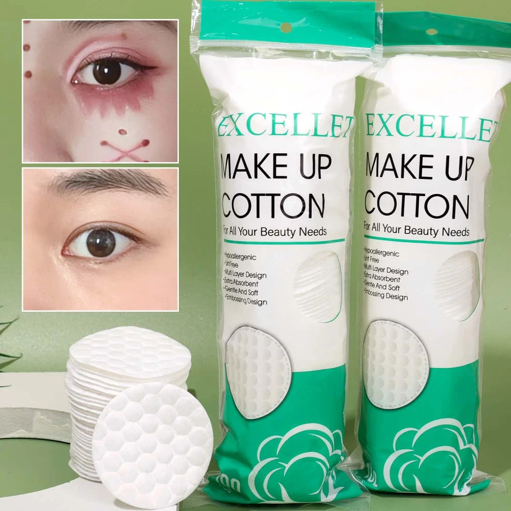 Soft Disposable Cotton Cleansing Pads