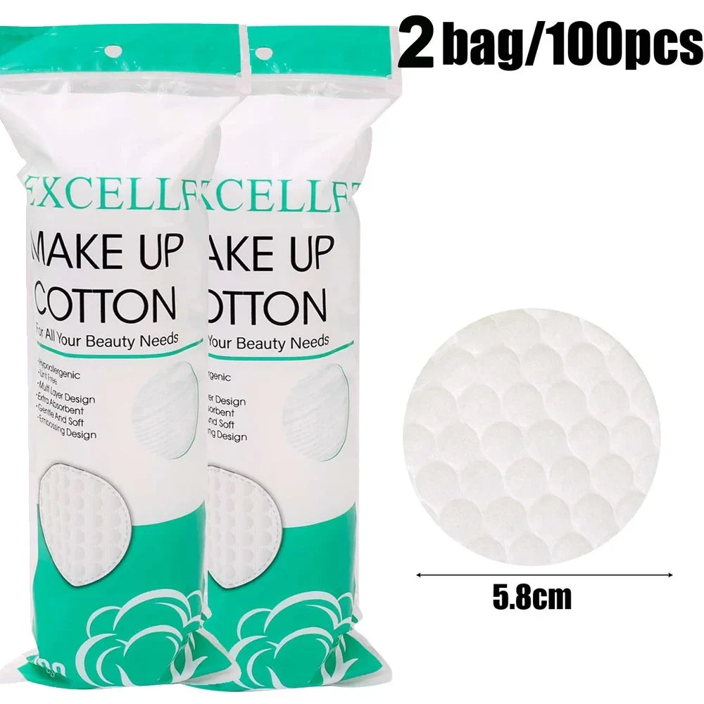 Soft Disposable Cotton Cleansing Pads