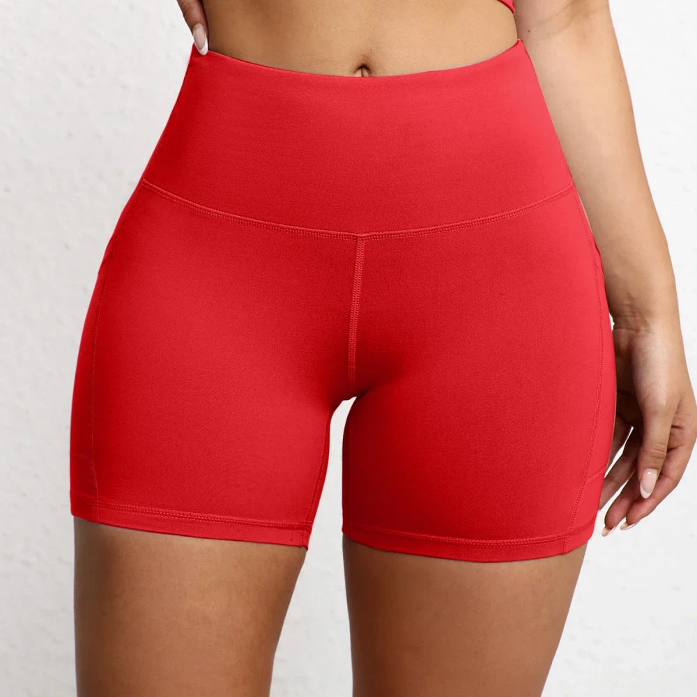 High Waist Yoga Shorts